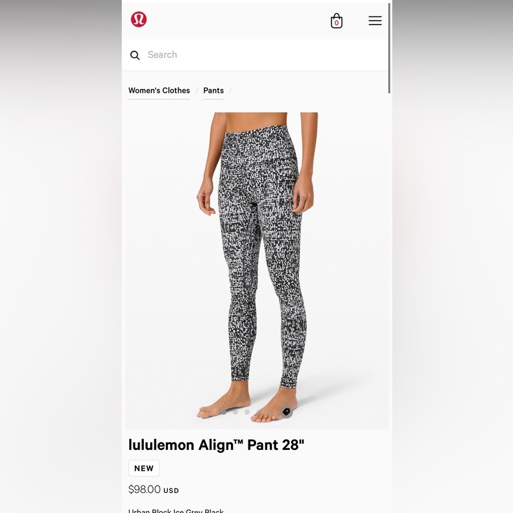 LULULEMON Align legging - 28 length